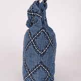 Chanel 2023 Small Denim 22 Shoulder Bag - FashioNica
