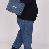 Chanel 2023 Small Denim 22 Shoulder Bag - FashioNica