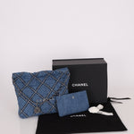 Chanel 2023 Small Denim 22 Shoulder Bag - FashioNica