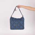 Chanel 2023 Small Denim 22 Shoulder Bag - FashioNica