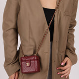 Chanel 2024 Mini CC Turnlock Vanity Case w/ Chain - FashioNica