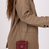 Chanel 2024 Mini CC Turnlock Vanity Case w/ Chain - FashioNica