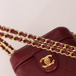 Chanel 2024 Mini CC Turnlock Vanity Case w/ Chain - FashioNica