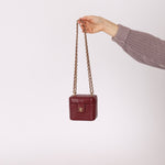 Chanel 2024 Mini CC Turnlock Vanity Case w/ Chain - FashioNica