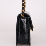 Chanel 2024 Patent Métiers d’art Turnlock Large East West Bag - FashioNica