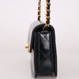 Chanel 2024 Patent Métiers d’art Turnlock Large East West Bag - FashioNica