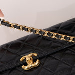Chanel 2024 Patent Métiers d’art Turnlock Large East West Bag - FashioNica
