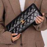 Chanel 2024 Patent Métiers d’art Turnlock Large East West Bag - FashioNica