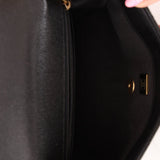 Chanel 2025 Caviar Chain Top Handle Turnlock Mini Flap - FashioNica