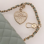 Chanel 2025 Lambskin Nano Charm Double Flap GHW - FashioNica