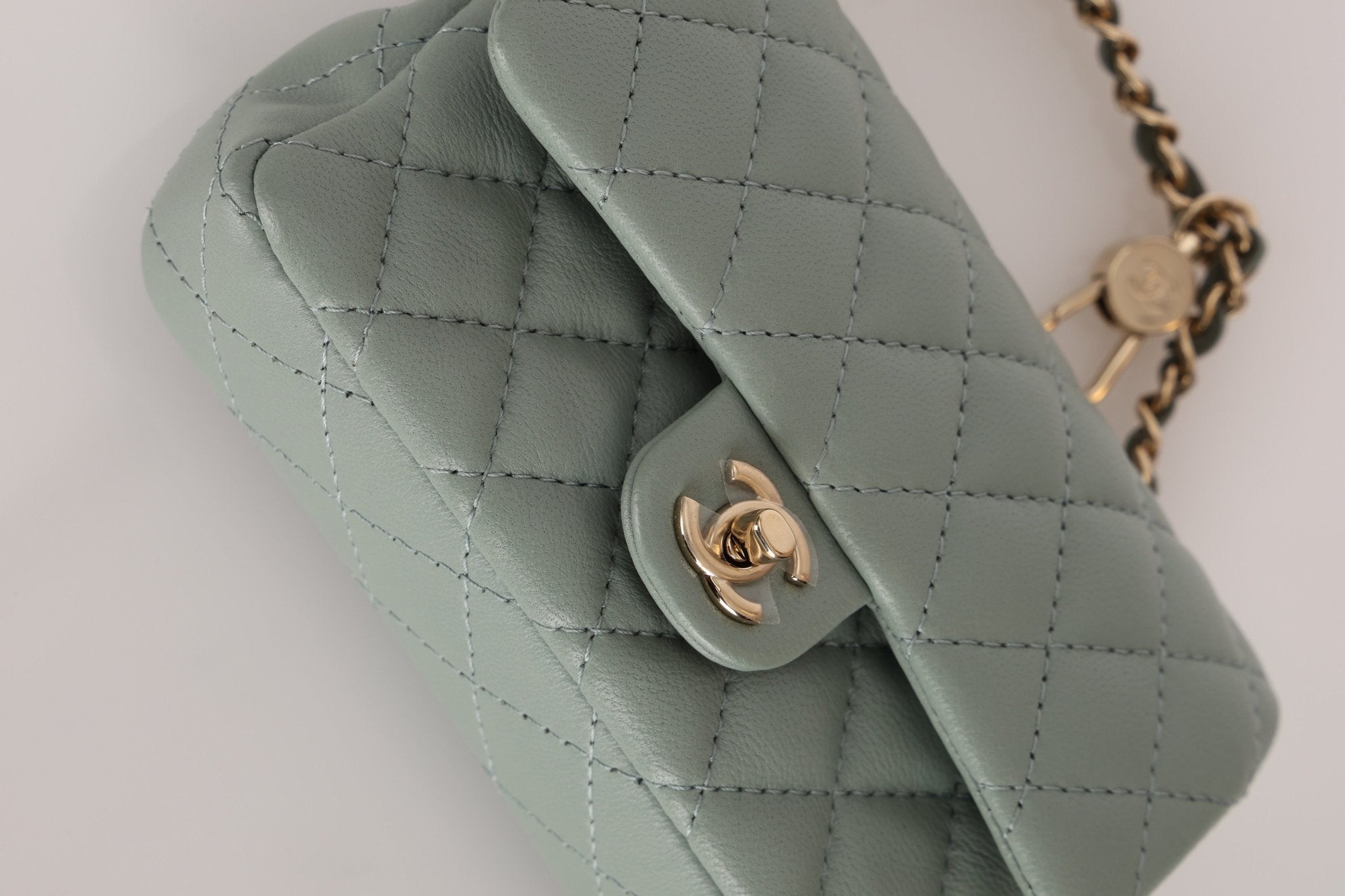 Chanel 2025 Lambskin Nano Charm Double Flap GHW - FashioNica