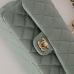 Chanel 2025 Lambskin Nano Charm Double Flap GHW - FashioNica