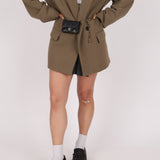 Chanel 21B Caviar Micro Flap Waist Bag - FashioNica