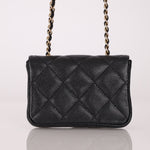 Chanel 21B Caviar Micro Flap Waist Bag - FashioNica