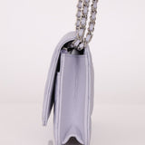 Chanel 21K Lavender Caviar Wallet on Chain - FashioNica