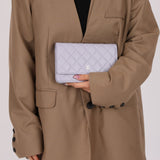 Chanel 21K Lavender Caviar Wallet on Chain - FashioNica
