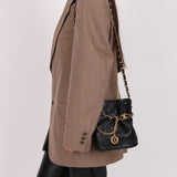 Chanel 23S CC Turnlock Medallion Chain Lambskin Bucket Bag - FashioNica