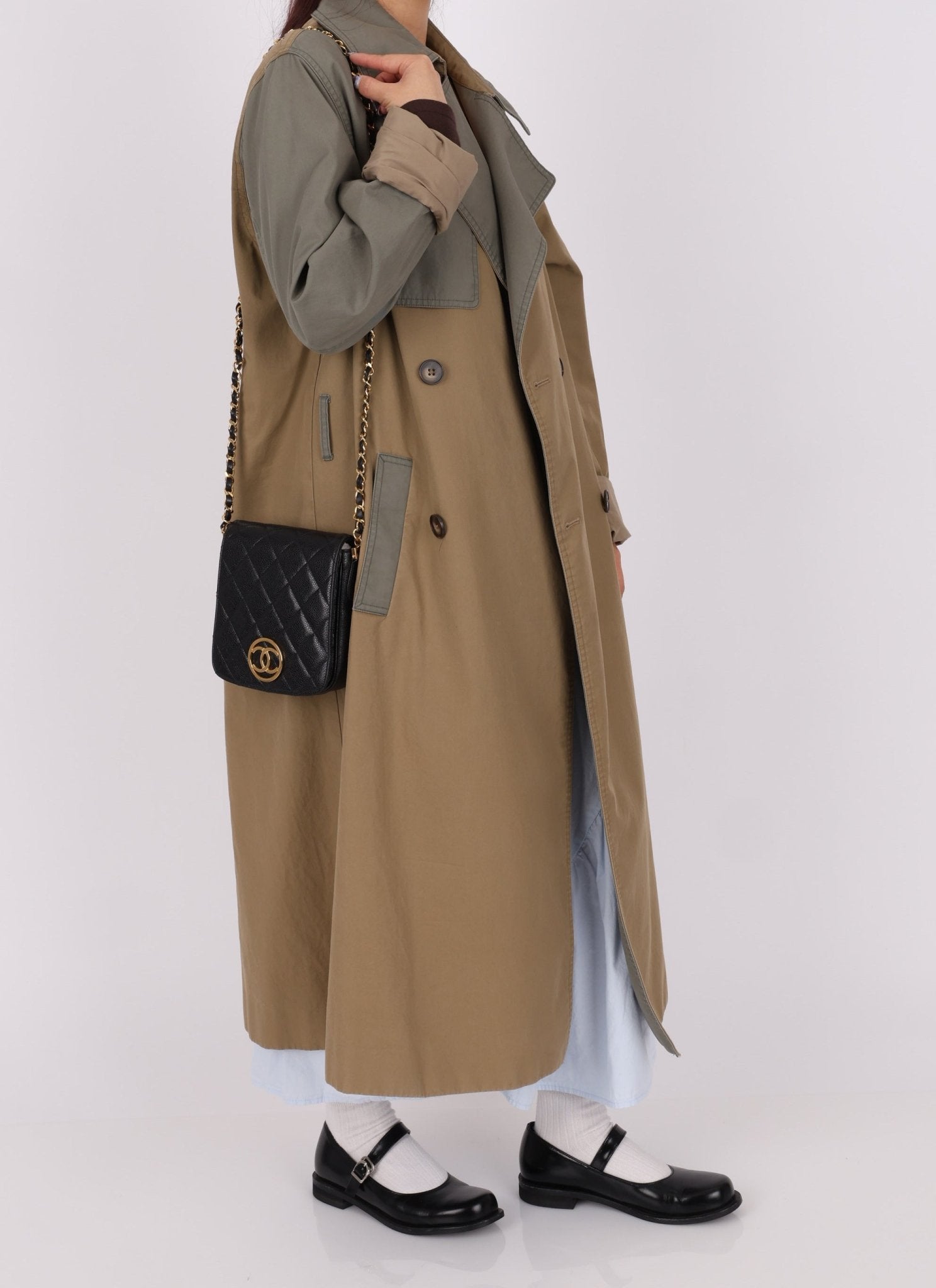 Chanel 24K GP Caviar Mini Chain Bag - FashioNica