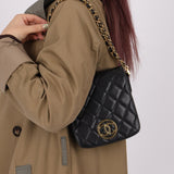 Chanel 24K GP Caviar Mini Chain Bag - FashioNica