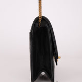 Chanel 24K GP Lambskin Chain Turnlock Single Flap - FashioNica