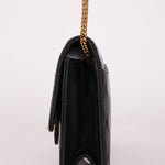 Chanel 24K GP Lambskin Chain Turnlock Single Flap - FashioNica