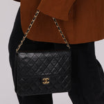 Chanel 24K GP Lambskin Single Flap - FashioNica