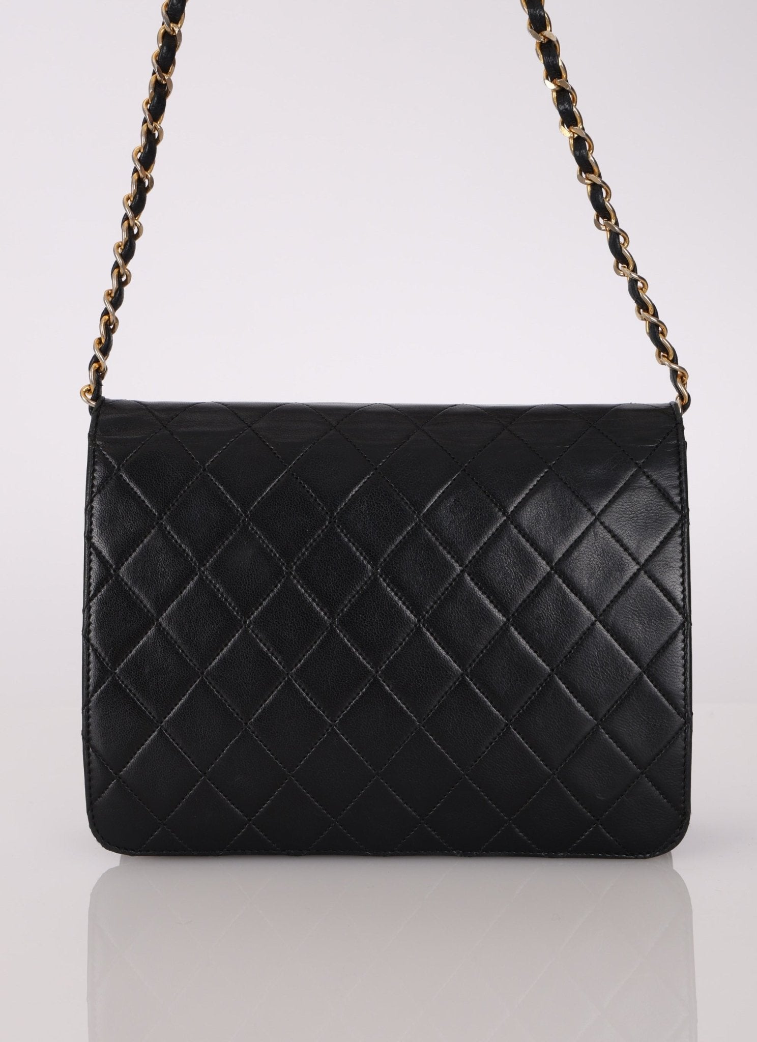 Chanel 24K GP Lambskin Single Flap - FashioNica
