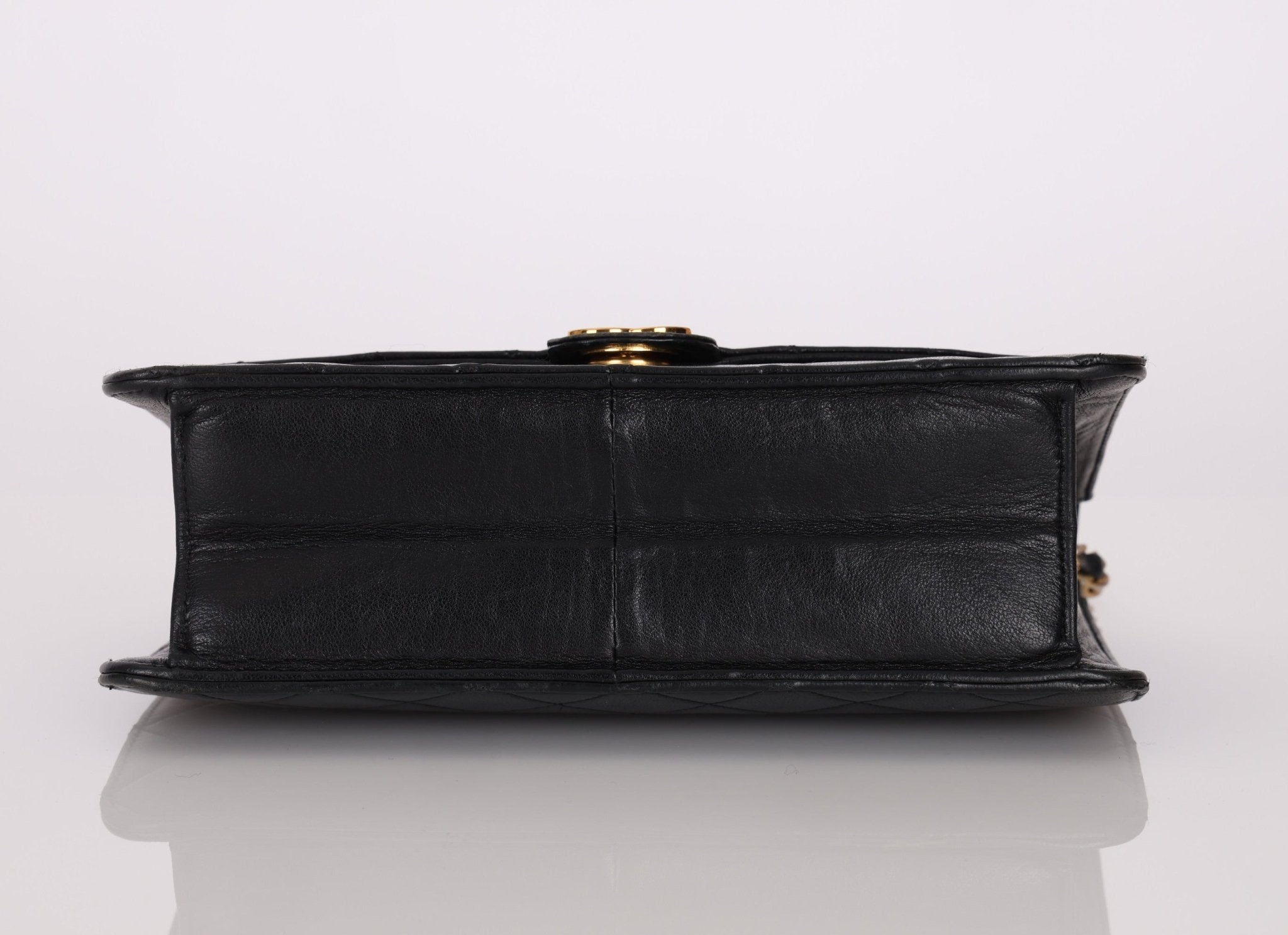 Chanel 24K GP Lambskin Single Flap - FashioNica