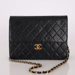 Chanel 24K GP Lambskin Single Flap - FashioNica