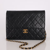 Chanel 24K GP Lambskin Single Flap - FashioNica
