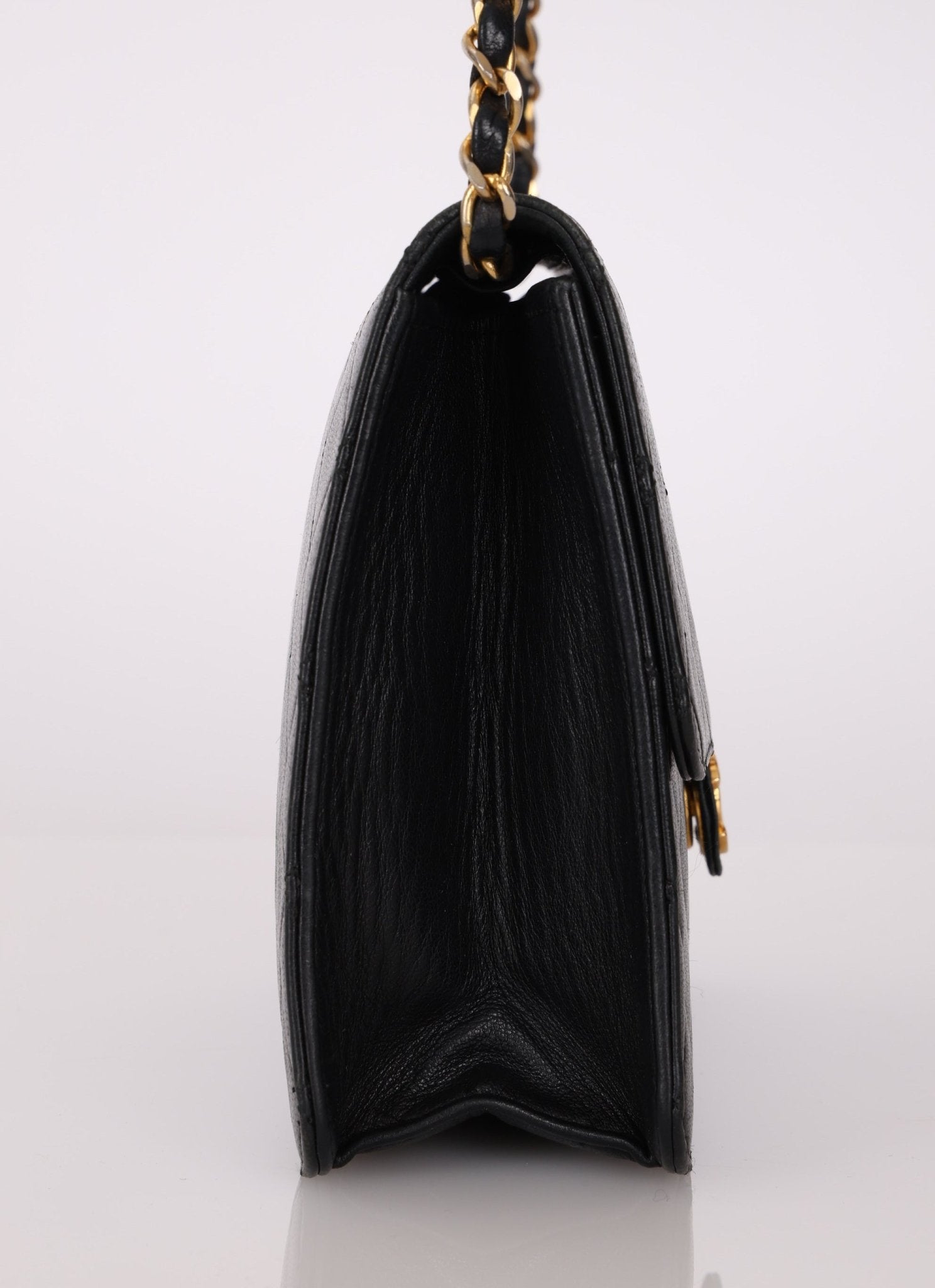 Chanel 24K GP Lambskin Single Flap - FashioNica