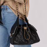 Chanel 25 Caviar Small Shoulder Bag - FashioNica