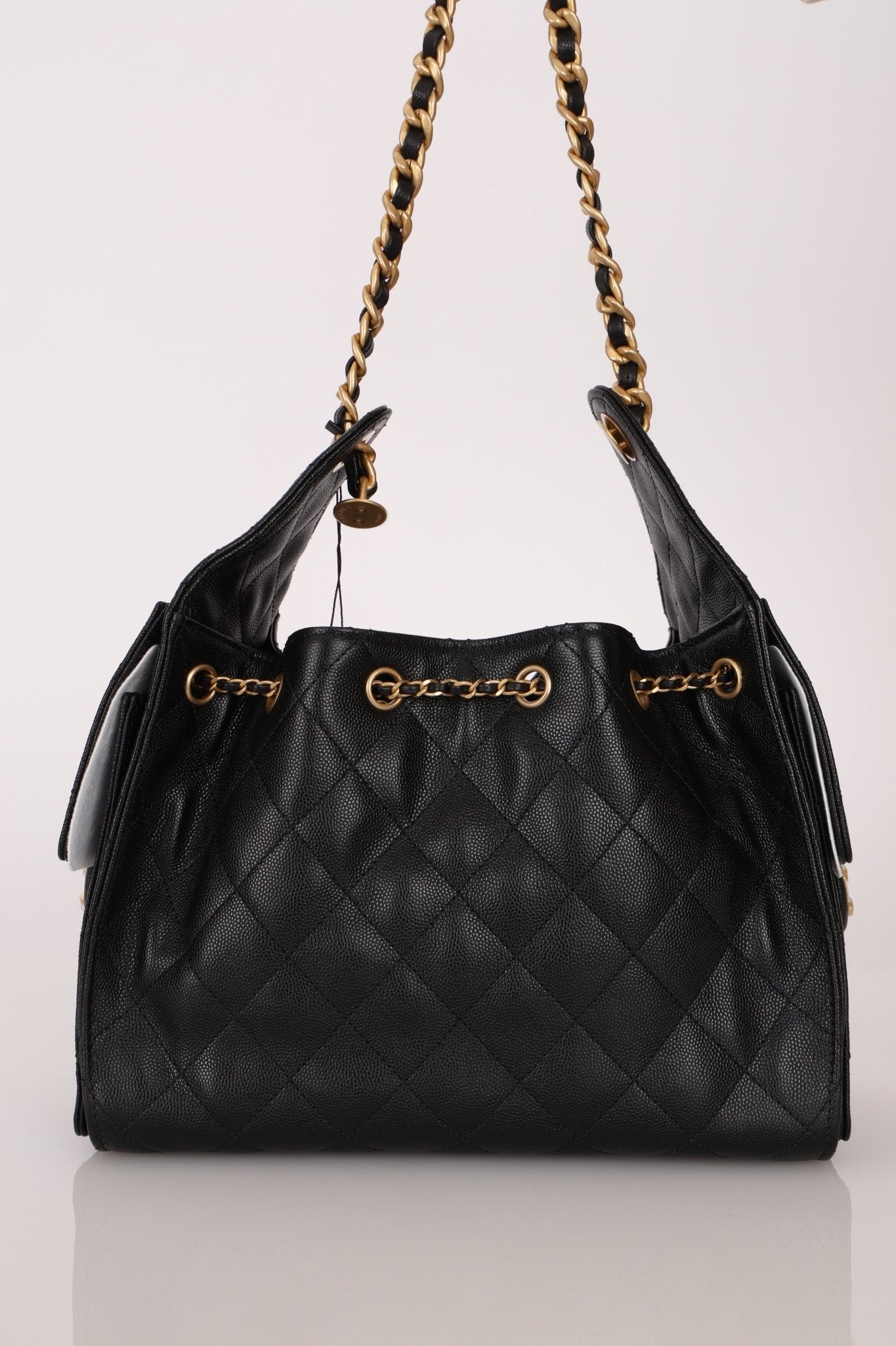 Chanel 25 Caviar Small Shoulder Bag - FashioNica