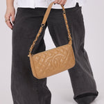 Chanel Beige Caviar Timeless Pochette - FashioNica