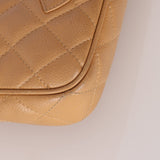 Chanel Beige Caviar Timeless Pochette - FashioNica