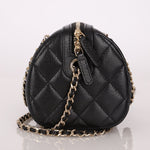 Chanel Black Caviar Timeless Classic Line Barrel Bag - FashioNica