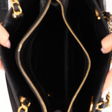 Chanel Caviar 24K GP Pocket Turnlock Tote - FashioNica