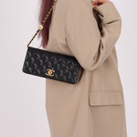 Chanel Caviar Camellia Flap Bag - FashioNica