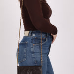 Chanel Caviar Chocolate Timeless Wallet on Chain - FashioNica