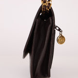 Chanel Caviar Chocolate Timeless Wallet on Chain - FashioNica