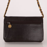 Chanel Caviar Chocolate Timeless Wallet on Chain - FashioNica