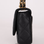 Chanel Caviar Coco Enamel Mini Rectangle Flap - FashioNica