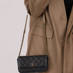 Chanel Caviar Coco Enamel Mini Rectangle Flap - FashioNica