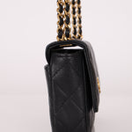 Chanel Caviar Coco Enamel Mini Rectangle Flap - FashioNica