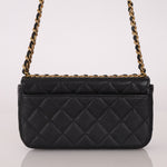 Chanel Caviar Coco Enamel Mini Rectangle Flap - FashioNica