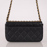 Chanel Caviar Coco Enamel Mini Rectangle Flap - FashioNica