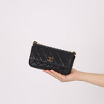 Chanel Caviar Coco Enamel Mini Rectangle Flap - FashioNica