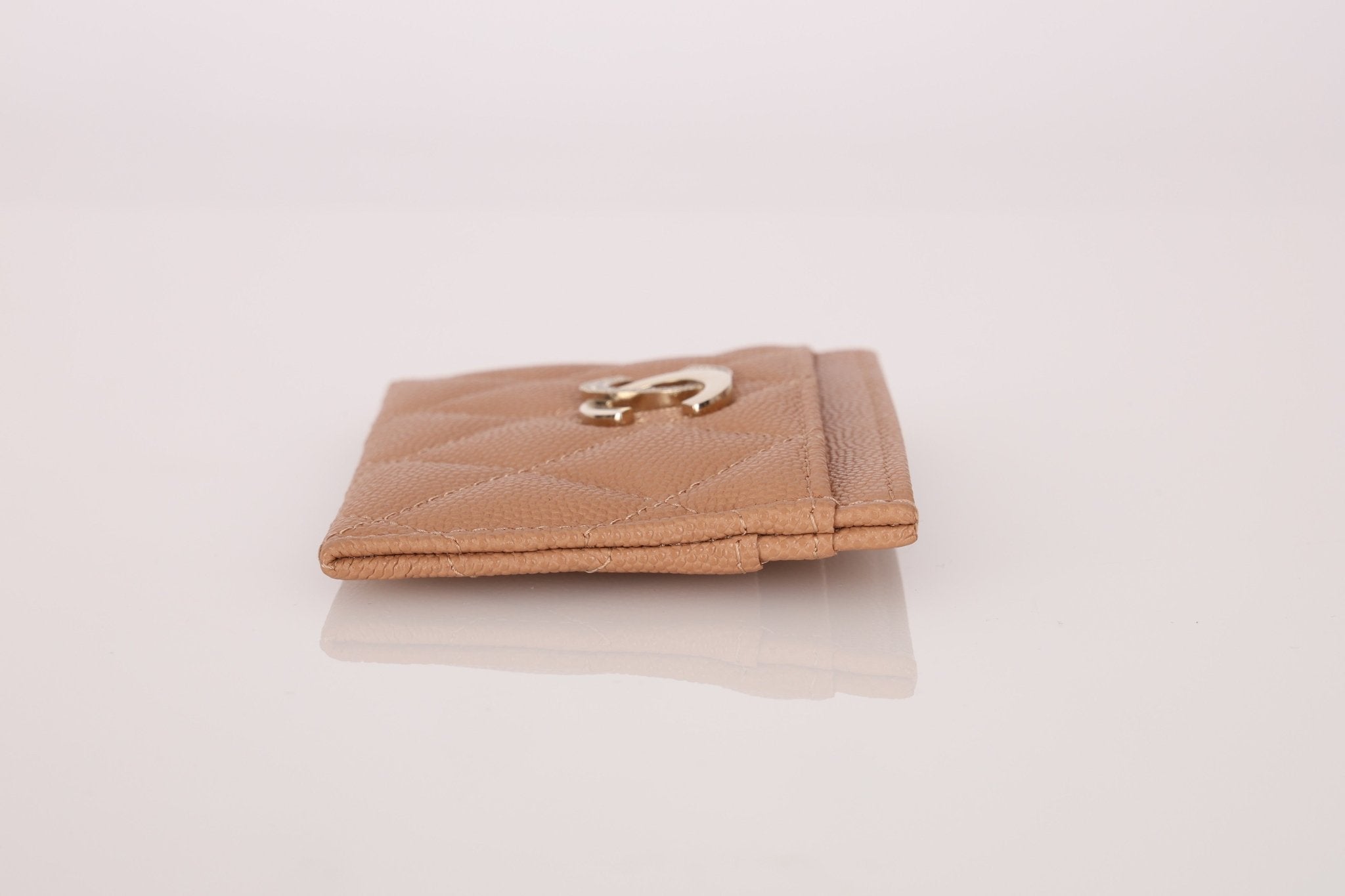 Chanel Caviar Crystal Embellished CC Cardholder - FashioNica