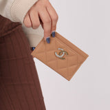 Chanel Caviar Crystal Embellished CC Cardholder - FashioNica