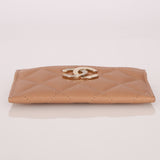 Chanel Caviar Crystal Embellished CC Cardholder - FashioNica